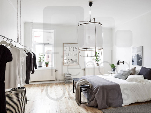 Imagen 2 de 10 de Aplique De Pared Moderno Estilo Nordico E14 Dormitorio Fiona