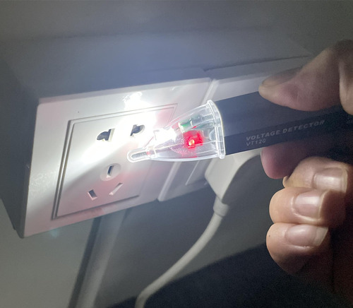 Probador De Voltaje Sin Contacto Led Marca Xyz Modelo 601000