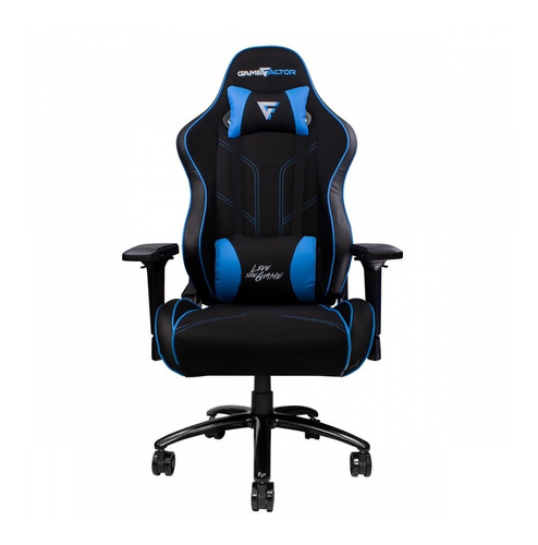 Sillas Gamer Game Factor Reclinable Ergonomica Vorago Soporte Lumbar Y Cuello 150kg Brazos 4d Ajustables