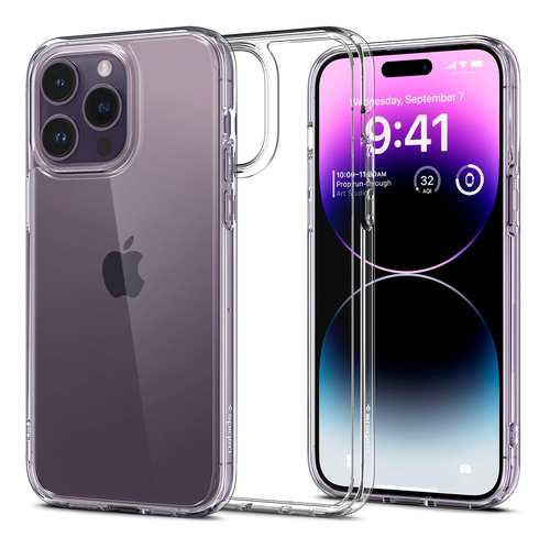 Capa Spigen Ultra Hybrid Crystal Para iPhone 14 Pro Max 