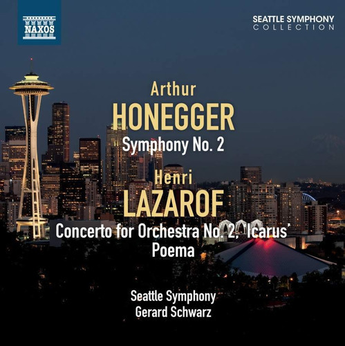 Symphony No2concerto For O - Honegger  Lazarof (cd) - Impo 