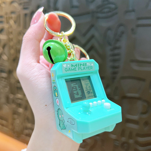 Llavero, Pequeño Regalo, Portátil, De Gameboy Tetris