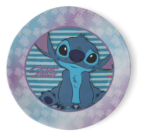 Plato Descartable Stich Cumpleaños Disney Original 