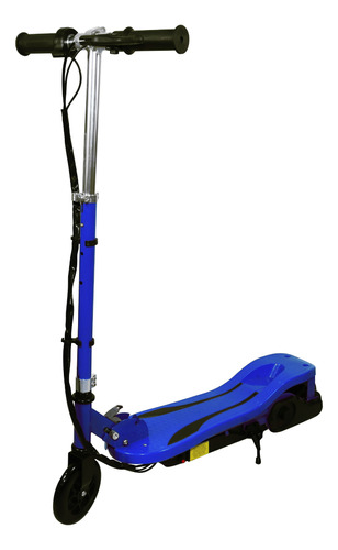 Scooter Patin Electrico Plegable Con Freno P/niños Azul Msi