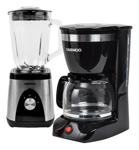 Combo Daewoo Licuadora 1.5l+cafetera 12 Tazas 1.25l