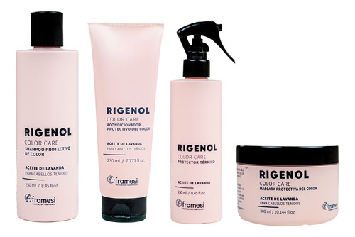 Kit Framesi Rigenol Color Care Protección Del Color
