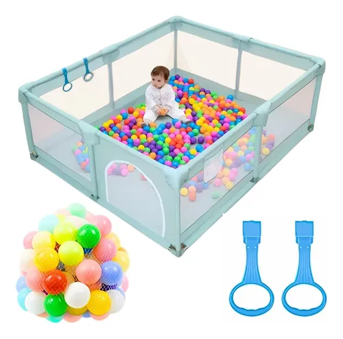 Parque Infantil Corral De Juegos 150x150+ 50 Pelotas+2 Agara