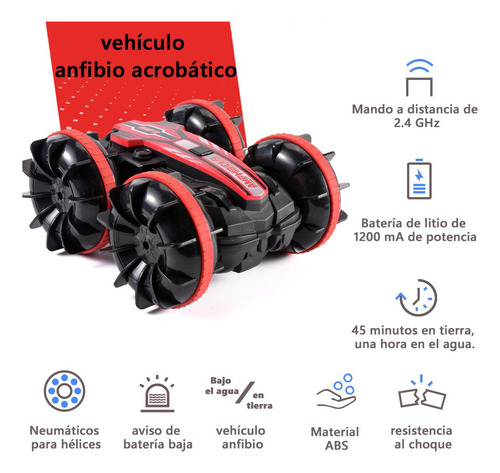 Coches Anfibio Con Conducción Doble Lado Y Rotación De 360°