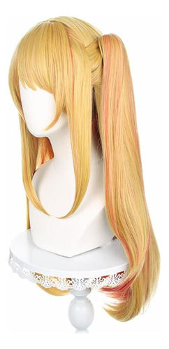 Peluca Rubia Anime Hoshino Ruby Oshi No Ko Cosplay