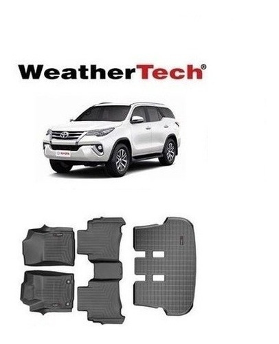 Alfombras Weathertech Toyota Fortuner Dubai 2016 A 2020