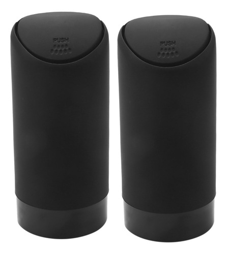 2 Sets Of Mini Trash Can With Lid For Ca Cup Holders