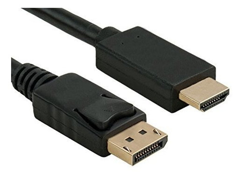 Cable Leader 6ft Gold Plated Premium Displayport 1.2 A 4k Hd