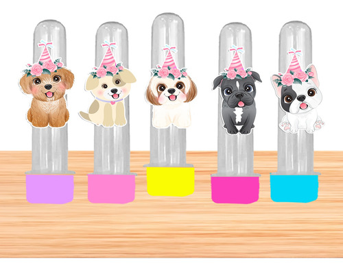 Kit Festa Cachorrinho Completo Pronta Entrega Flores