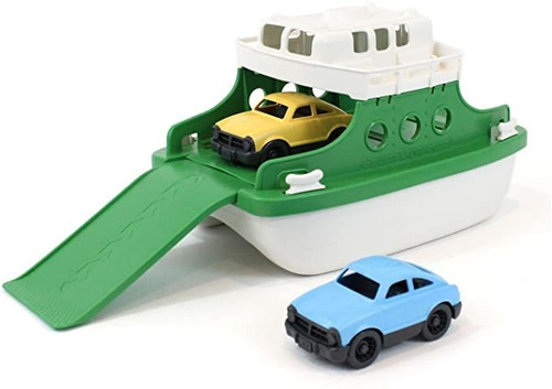 Verde Juguetes Ferry Barco Con Mini Cars Tina Juguete