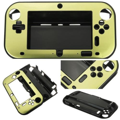 Nuevo Aluminio Duro Funda De Piel Para Nintendo Wii U