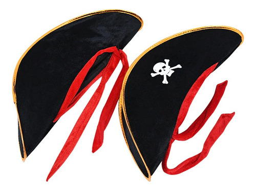 Gorro Sombrero Pirata - Cosplay - Halloween - Disfraz