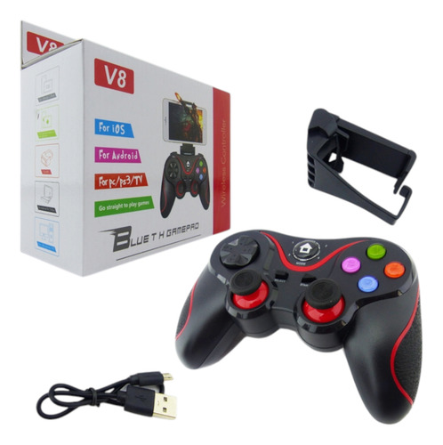 Joystick V8 Para Smartphone Con Bluetooth, Ios/android