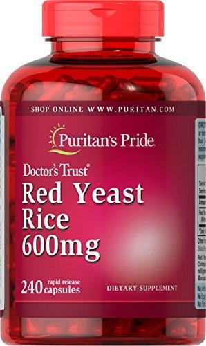 Levadura Roja De Arroz Puritan's Pride 600mg De 240