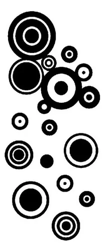 comprar Vinil Decorativo Pared Figuras Abstractas