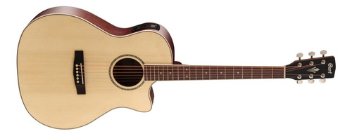 Guitarra acústica Cort Grand Regal GA-MEDX para diestros open pore
