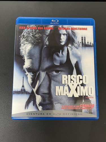 Imagem 1 de 4 de Blu-ray Risco Máximo - Raro - Lombada Azul - Nacional
