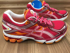 tenis asics feminino colorido original