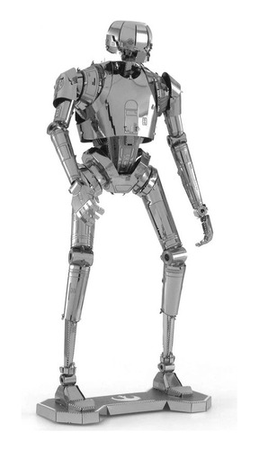 Rompecabezas Puzzle De Metal 3d Modelo Robot K 2so