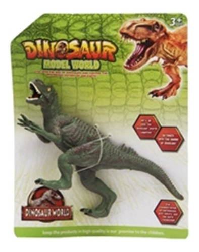 6 Figura De Dinsoaurio Rex Triceratop Cuello Juguete Mayoreo