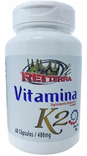 Vitamina K2 (Menaquinona-7) Rei Terra