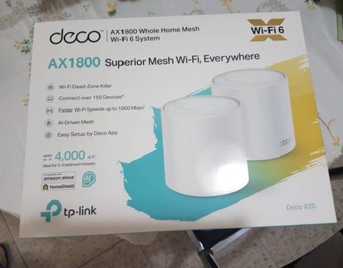 Router Tp-link Pack De 2 Deco X20 Wifi6