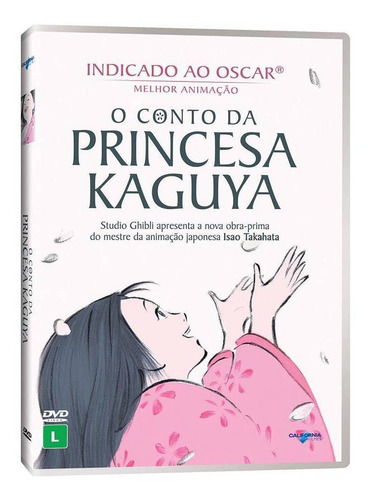 Dvd O Conto Da Princesa Kaguya Original Lacrado