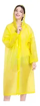 Comprar Poncho Para Lluvia Ligero Impermeable Con Capucha Y Botones