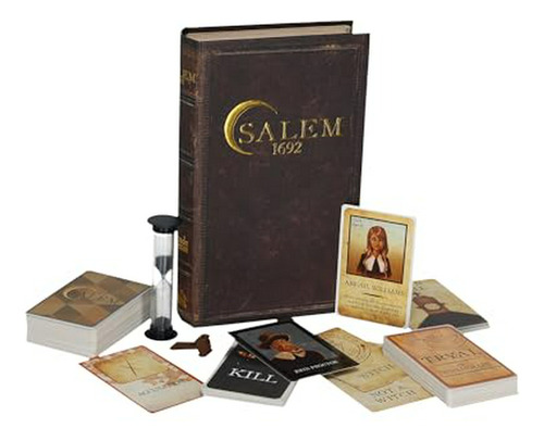 Juego De Mesa Salem 1692 - Caza De Brujas Para Amigos Y Fami