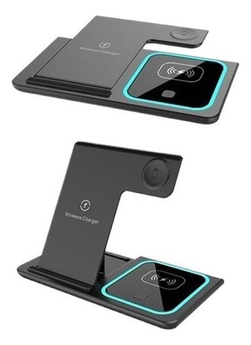 Qi-certified 3-in-1 Wireless Charging Station 2024