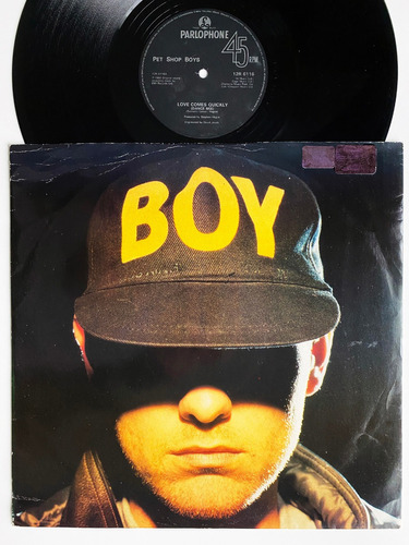 Pet Shop Boys - Love Comes Quickly - Vinilo Uk Vg+/ex