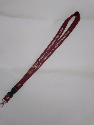 Lanyard Secretaria De Contraloria General Cdmx