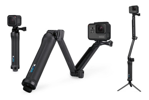 3 Way Gopro Orig Grip Baston Tripode Tec-pro Afaem-001