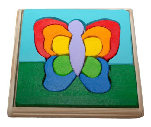 Puzzles Madera Didácticos Encastre Waldorf Envío Gratis Caba