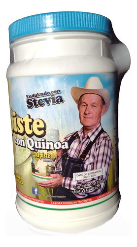 Leche De Alpiste Menonita Con Quinoa, Sabor Vainilla 1.200kg
