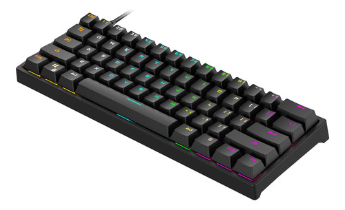 Teclados Mecánicos Rgb De 61 Teclas Iluminados Para Windows