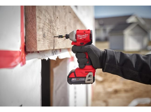 Kit Combinado Milwaukee M18 18 18 V, Iones De Litio, Sin Esc