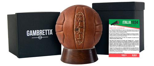 Balón Coleccionable Mundial Italia 1934 No. 3 Piel