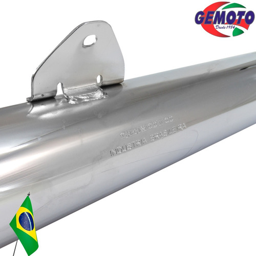 Caño De Escape Gemoto Gs Il Completo Corto - Gkmotos.uy