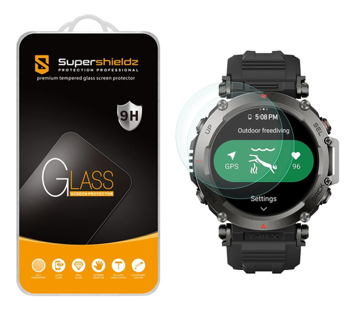 Vidrio Templado Supershieldz X2 Para Amazfit (t-rex Ultra)