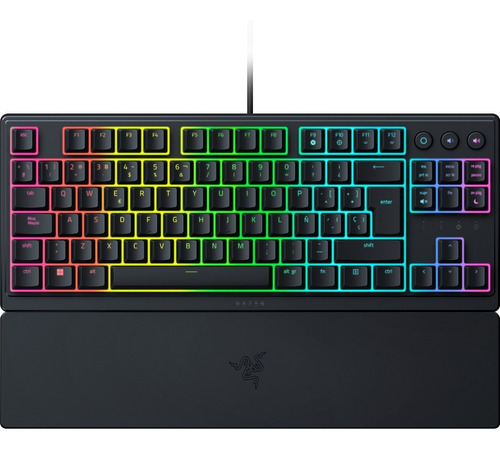 Teclado Gamer Razer Ornata V3 Tenkeyless - Us Color del teclado Negro