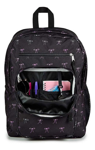 Mochila Jansport Big Student Bad Bows Preto
