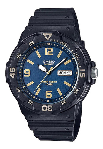 Casio Mrw-200h-3b Color de la malla Negro Color del bisel Negro