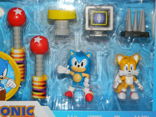 Set Diorama Sonic The Hedgehog Sonic & Tails