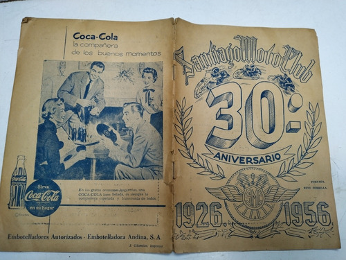 Revista Santiago Motoclub 1956