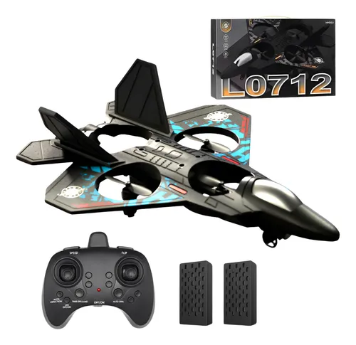 Drone Avión De Control Remoto Avion Planeador Con Luces 0712